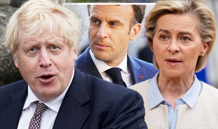 Boris frotte le nez de l'UE dedans: la subtile fouille du Premier ministre sur le Brexit à Bruxelles dans son menu du sommet du G7