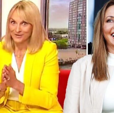 Carol Vorderman félicite Louise Minchin pour la sortie de la BBC "Un nouveau chapitre merveilleux"