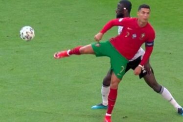 Cristiano Ronaldo rend les fans fous après avoir "mis fin à la carrière d'Antonio Rudiger" à l'Euro 2020