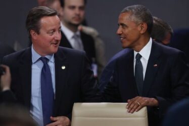 David Cameron a été contraint d'intervenir après que Barack Obama a fait une gaffe lors d'un sommet crucial