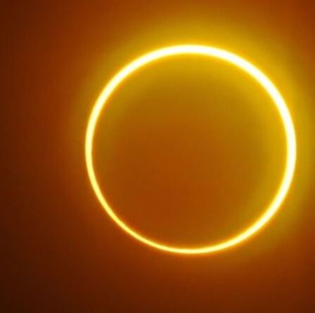 Éclipse solaire 2021 : une éclipse rare en « anneau de feu » sera visible AUJOURD'HUI à travers le Royaume-Uni