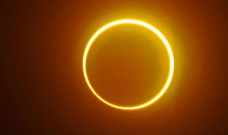 Éclipse solaire 2021 : une éclipse rare en « anneau de feu » sera visible AUJOURD'HUI à travers le Royaume-Uni