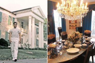 Elvis Presley: Aspect "inhabituel" de la salle à manger de Graceland que le roi a gardé lorsqu'il a emménagé