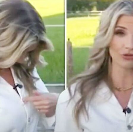 Helen Skelton s'excuse auprès des téléspectateurs de Summer On The Farm alors qu'elle souffre d'un dysfonctionnement de sa garde-robe