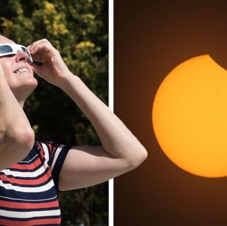 Heure de l'éclipse solaire AUJOURD'HUI: Quand voir l'éclipse solaire au Royaume-Uni « Ce sont assez rares »