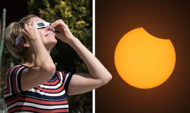 Heure de l'éclipse solaire AUJOURD'HUI: Quand voir l'éclipse solaire au Royaume-Uni « Ce sont assez rares »