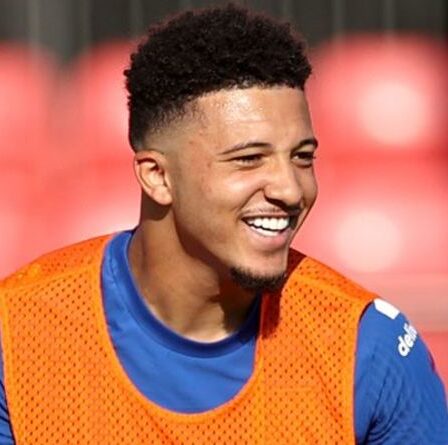 Jadon Sancho grillé par ses coéquipiers anglais à propos du transfert évoqué de Man Utd