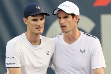 Jamie Murray snobé par l'équipe GB alors qu'Andy Murray bat son frère pour former une double équipe aux Jeux olympiques