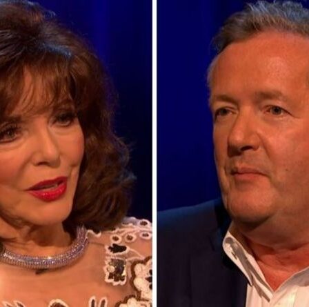 Joan Collins refuse de répondre à Piers au sujet de Meghan et Harry: "Regardez ce qui vous est arrivé"