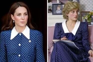 Kate Middleton imite la princesse Diana dans ses robes préférées d'Alessandra Rich