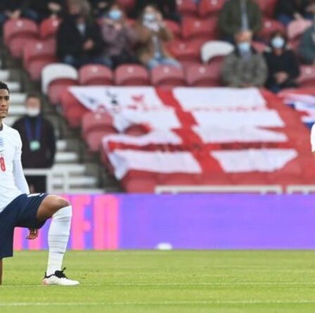 L'Angleterre ne doit pas laisser les fans hués gagner mais se mettre à genoux n'est plus puissant - SQUIRES