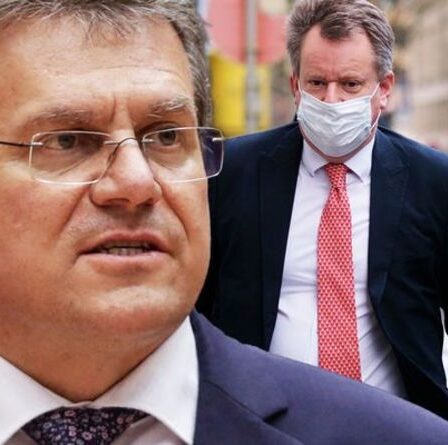 La bataille du Brexit se profile alors que l'UE furieuse affirme que Frost "se lave les mains" de l'accord dans un "jeu dangereux"