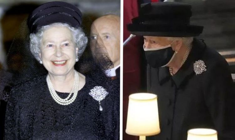 La broche Richmond de la reine portée aux funérailles de son mari est « nostalgique » et a une « longue histoire »