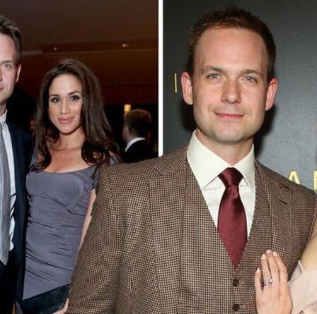 La co-star de Suits de Meghan Markle, Patrick J Adams, partage l'actualité de son bébé "Une toute nouvelle ère"