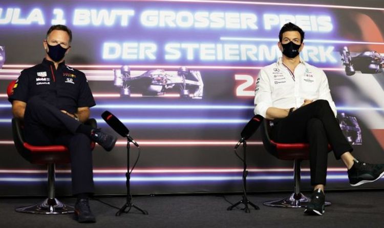 La "courte conversation Mercedes" de Christian Horner avec Toto Wolff sur l'avenir de Red Bull