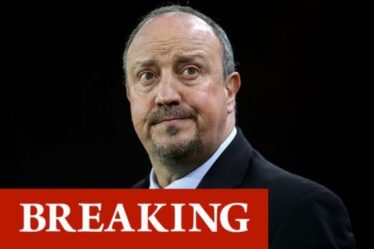La police enquête sur une bannière "menaçant" Rafael Benitez pour le travail du manager d'Everton