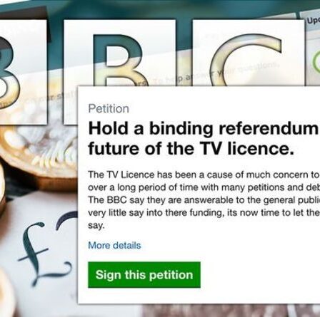 La redevance de la BBC au bord du gouffre : des milliers de personnes signent une nouvelle pétition exigeant un référendum sur le paiement