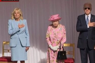 La reine accueille Joe Biden à Windsor avec Meghan et Harry `` liés à venir '' en pourparlers