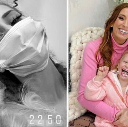 «La semaine la plus émouvante» Rex, le fils de Stacey Solomon enceinte, de retour à l'hôpital après l'automne