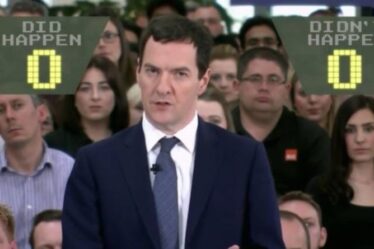 L'alarmisme de George Osborne sur le Brexit démantelé dans un décompte humiliant