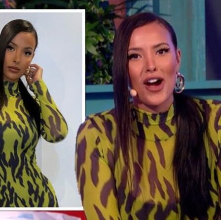 L'apparition de Maya Jama laisse les téléspectateurs d'Euros distraits « Le clou du match ! »