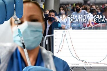 Le graphique Covid montre l'incroyable succès du vaccin britannique - comment jab BROKE COVID-19