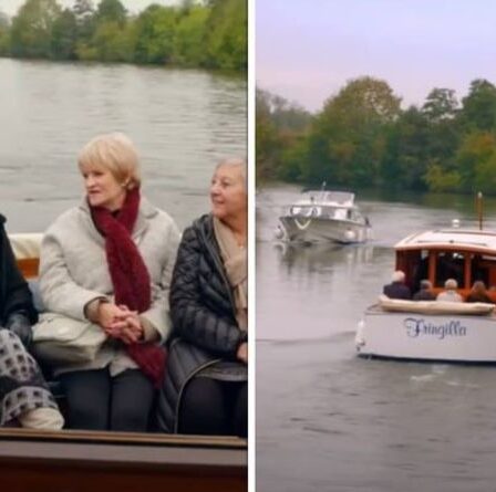 Le « joli trajet vers un restaurant » de Jane McDonald depuis sa croisière fluviale – « comme à Venise »