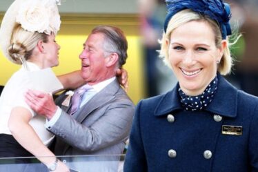 Le langage corporel «dominant» de Zara Tindall est «enjoué mais protecteur» avec le prince Charles