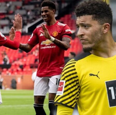 Le transfert de Jadon Sancho à Man Utd donnera à Solskjaer une attaque de 596 millions de livres sterling qui peut rivaliser avec Man City
