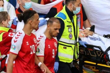 Les coéquipiers danois de Christian Eriksen FaceTime à l'hôpital après l'effondrement de l'Euro 2020