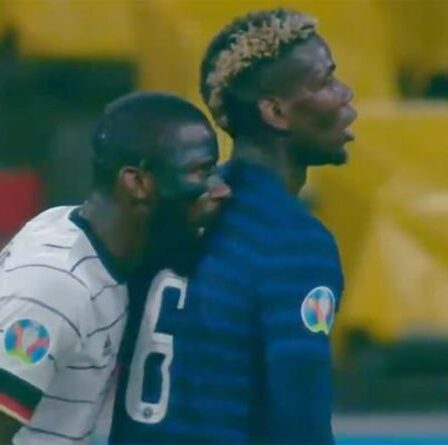 Les commentaires d'avant-match "dégoûtants" d'Antonio Rudiger pourraient nuire à la défense mordante de Paul Pogba
