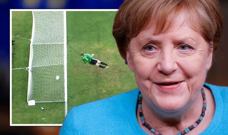 Les excuses d'Angela Merkel pour le but fantôme de Frank Lampard contre l'Allemagne: "C'était définitivement le cas"