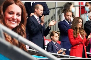 Les fans royaux ravis alors que Kate éblouit lors du match Angleterre-Allemagne – George a eu droit à une journée spéciale