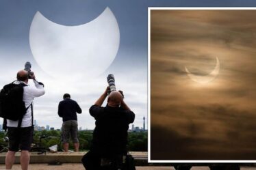 Les meilleures photos de la magnifique éclipse solaire 'Ring of Fire' du monde entier 'Incredible'