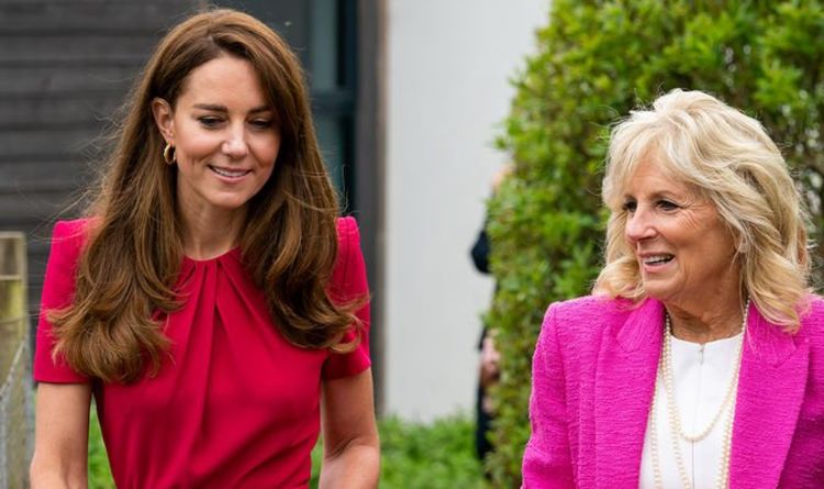 Les nouveaux amis Kate Middleton et Jill Biden auraient pu parler « pendant des heures » après s'être rencontrés au G7