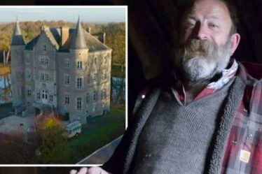 L'évasion vers le château Dick Strawbridge s'ouvre en quittant une nouvelle maison «Je devais partir»