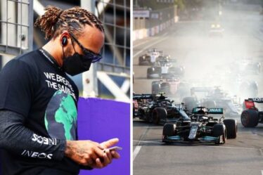 Lewis Hamilton annule la victoire de l'Azerbaïdjan alors que Max Verstappen s'effondre - "Je suis vraiment désolé"