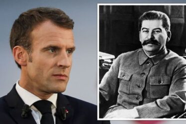 Macron a canalisé Staline avec fureur contre le Royaume-Uni et les États-Unis « voulés à la domination mondiale »