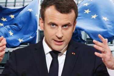 Macron déterminé à diaboliser le Brexit Grande-Bretagne dans une tentative effrontée d'être couronné «roi d'Europe»