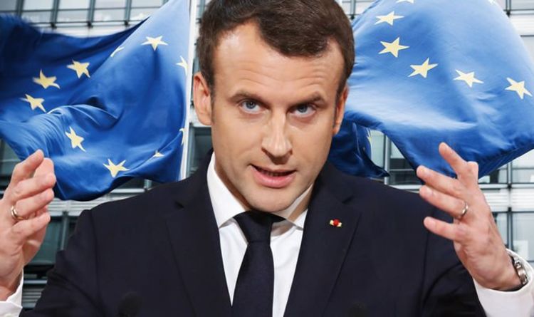 Macron déterminé à diaboliser le Brexit Grande-Bretagne dans une tentative effrontée d'être couronné «roi d'Europe»