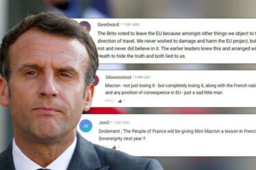« Macron le narcissique ! »  Le leader français accusé d'avoir attaqué la Grande-Bretagne pour gagner des voix