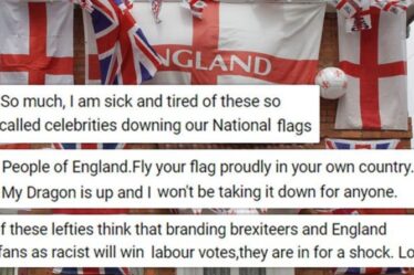 « Marre des gens qui critiquent notre drapeau !  Fury en tant qu'invité de GB News dit que St George's Cross est raciste