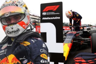 Max Verstappen veut « terminer » le travail de Lewis Hamilton alors que le Néerlandais remporte la pole du GP de France