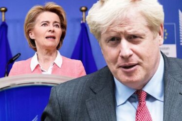 Ne le fais pas !  Boris a averti que les représailles contre l'UE pourraient ENDOMMAGER les perspectives d'un accord commercial mondial
