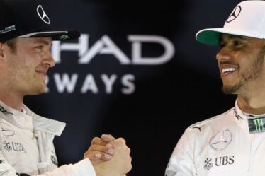 Nico Rosberg taquine Lewis Hamilton alors que le duo profite d'un «grand renouveau» de la rivalité avec Mercedes