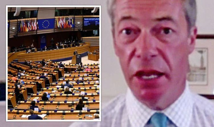 Nigel Farage met en lumière un complot visant à mettre un État membre de l'UE «à genoux» après une dispute majeure