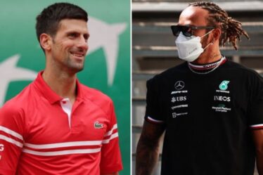 Novak Djokovic «honoré» par la comparaison de Lewis Hamilton F1 après un superbe exploit à Roland-Garros