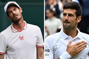 Novak Djokovic n'est pas d'accord avec Andy Murray sur les préoccupations du tribunal de Wimbledon