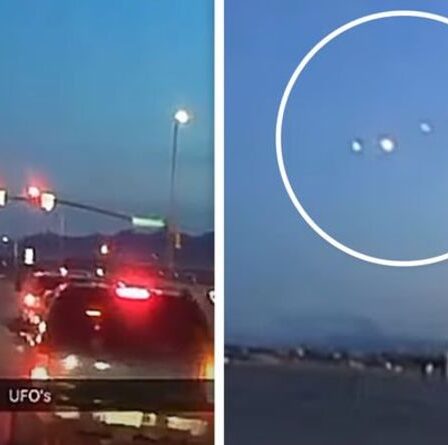 Observation d'OVNI au-dessus de l'Utah: une formation lumineuse étrange est un «engin extraterrestre masqué» selon un chasseur ET
