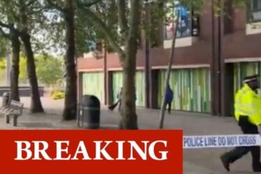 Panique à Londres alors qu'une alerte à la bombe déclenche l'évacuation du centre de vaccination de la bibliothèque de Walthamstow
